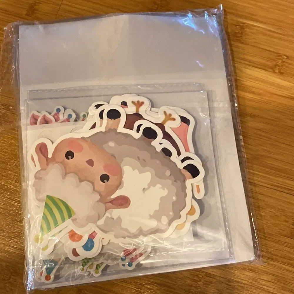 Farm Animals Birthday Party Barnyard Decor Banner Cake Topper Balloon Hat Pastel